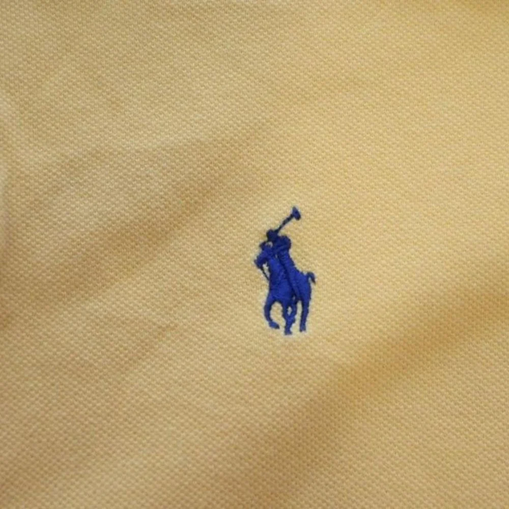 New Polo Ralph Lauren Golf Polo Classic Fit Yellow Short Sleeve Mens Size L